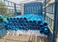 स्लॉट्स के साथ 50x6000 मिमी गहरे नीले प्लास्टिक आवरण पाइप पानी अच्छी तरह से ड्रिलिंग उपकरण