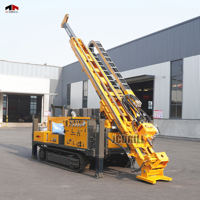 खरीदें 350-700-800m Drill Depth Core Drill Rig with 0-120L/MIN Flow and HTW-NTW-BTW Drilling Capacity ऑनलाइन निर्माण