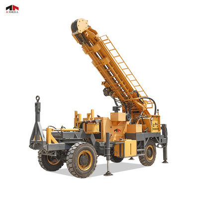 खरीदें TWD600 Hydraulic Four Wheels Trailer Mounted Water Well Drilling Rig ऑनलाइन निर्माण