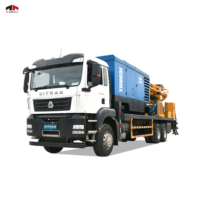 खरीदें SINOTRUCK घुड़सवार गहरे पानी के कुएं ट्रक चेसिस हवा कंप्रेसर एकीकृत के साथ ड्रिलिंग रिग ऑनलाइन निर्माण