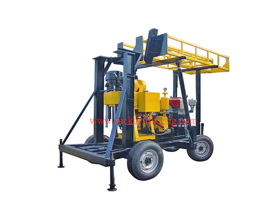 अच्छी कीमत 50HP 600 मीटर डायमंड कोर वॉटर ड्रिलिंग रिग सीई उत्तीर्ण ऑनलाइन