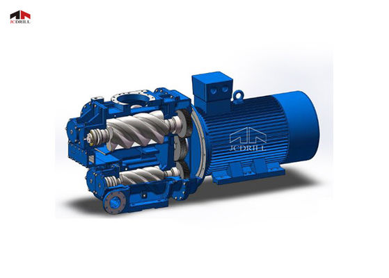 छोटे कम दबाव पोर्टेबल रोटरी स्क्रू एयर कंप्रेशर्स जैक हैमर के लिए एक दो पहिया घुड़सवार: