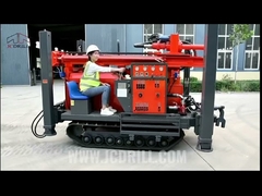 400m Depth Yuchai Engine Crawler Water Well Drilling Rig CWD400