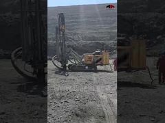 JC900 हाइड्रोलिक क्रॉलर माउंट रॉक माइनिंग 9500 किलो डीटीएच ड्रिलिंग मशीन